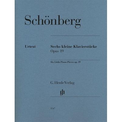 Arnold Schönberg - Sechs kleine Klavierstücke op. 19 -