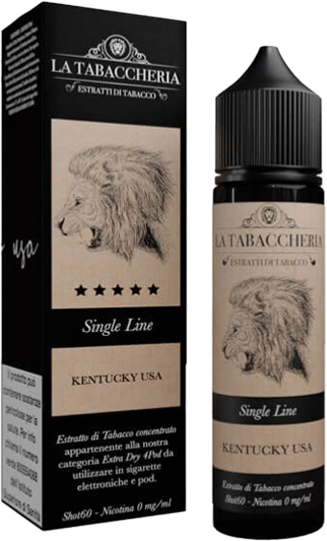 La Tabaccheria Kentucky Usa Extra Dry Liquido Shot 20ml Tabacco