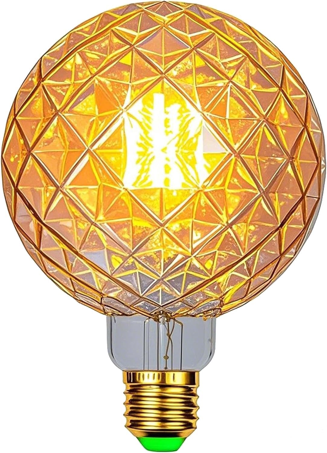 Vintage LED-lamp 2700K warm wit kristal E27 fitting decoratieve Edison gloeilamp