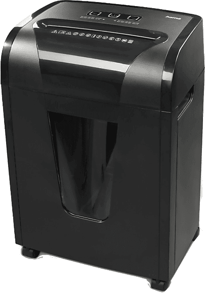 REACONDICIONADO Seminuevo Muy bueno Destructora de papel - Hama 00050549, 20l, 62 dB, 380W, Negro