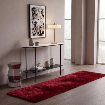 SAFAVIEH Handmade Bahija Luxe Shag 3-inch Thick Rug