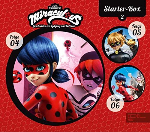 Miraculous - Miraculous - Geschichten von Ladybug & Cat Noir - Starter-Box 2 (4-6) - Die Original-Hörspiele zur TV-Serie - Preis vom 09.10.2026 07:28:09 h