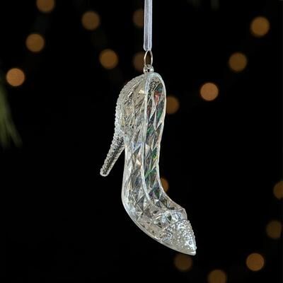 Uplift Picks Transparent Acrylic Christmas Hanging Ornament high Heels
