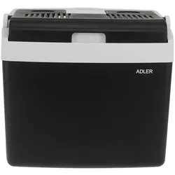 Adler AD 8091 Tragbare Kühlbox 25 L elektrisch für Auto Camping Picknick Reise