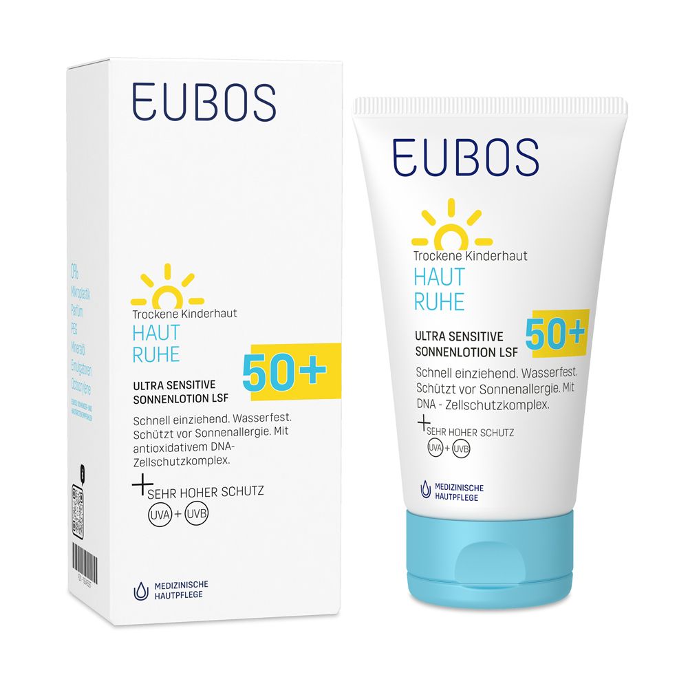 Eubos Haut Ruhe Ultra sensitiv Sonnenlotion Lsf50+ 150 ml Lotion