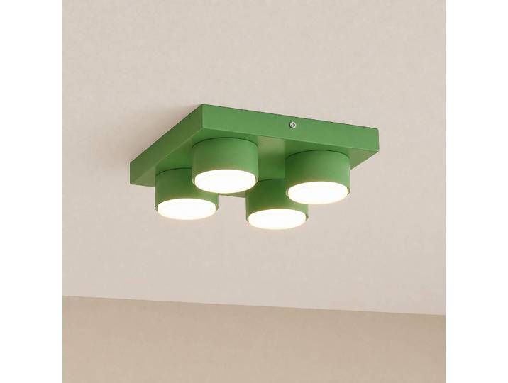 Deckenleuchte Brix TK Lighting, dimmbar, grün, für Wohn- / Esszimmer, Metall, Modern
