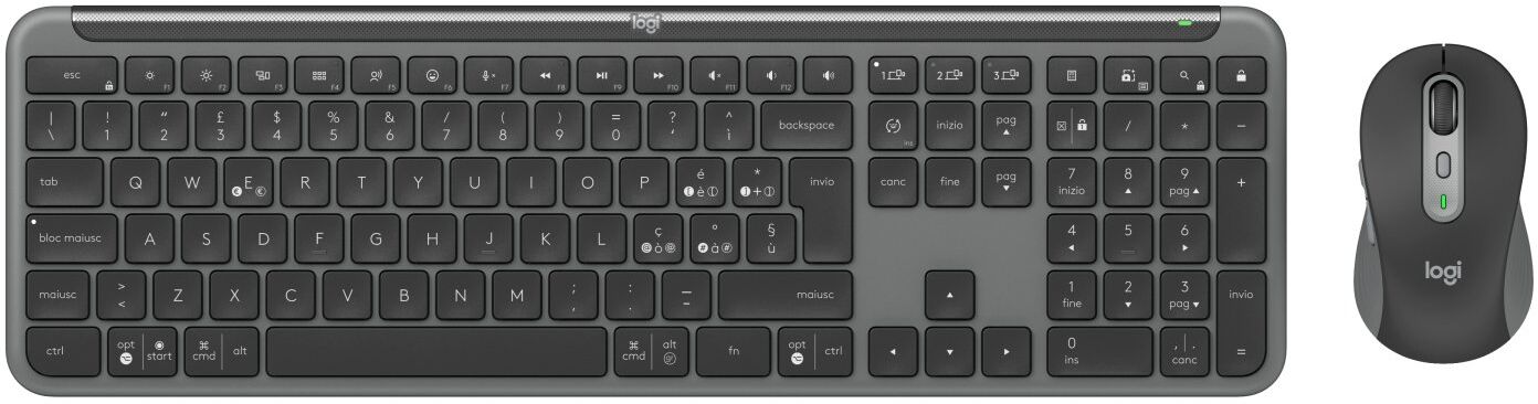 Tastiera e mouse Logitech 920 012487 MK SERIES MK950 Signature Slim Co