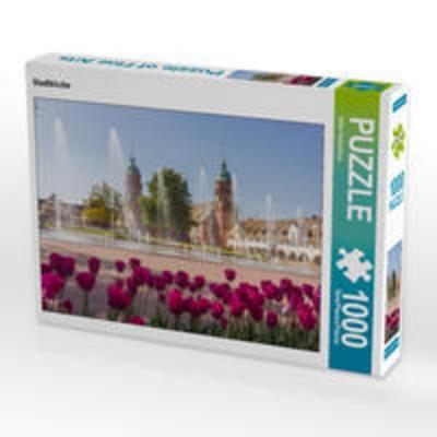 CALVENDO Puzzle Stadtkirche | 1000 Teile Lege-Größe 64x48cm Foto-Puzzle für glückliche Stunden