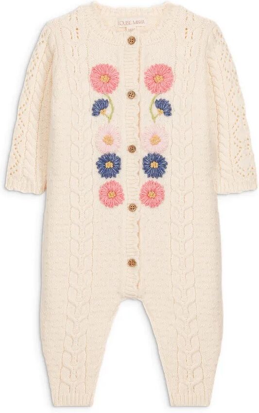 Louise Misha Combinaison Drillia Laine Crème 3 mois