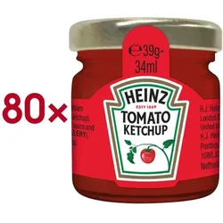 HEINZ Ketchup »Tomato Ketchup« 80x 34 ml