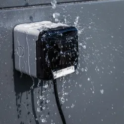 Steckdose 230V 16A im Gehäuse hermetische IP66 SCAME 137.6407