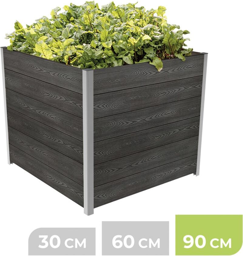 Bio Green BioGreen ModulMaxx Hochbeet WPC 75 x 75 x 90 cm
