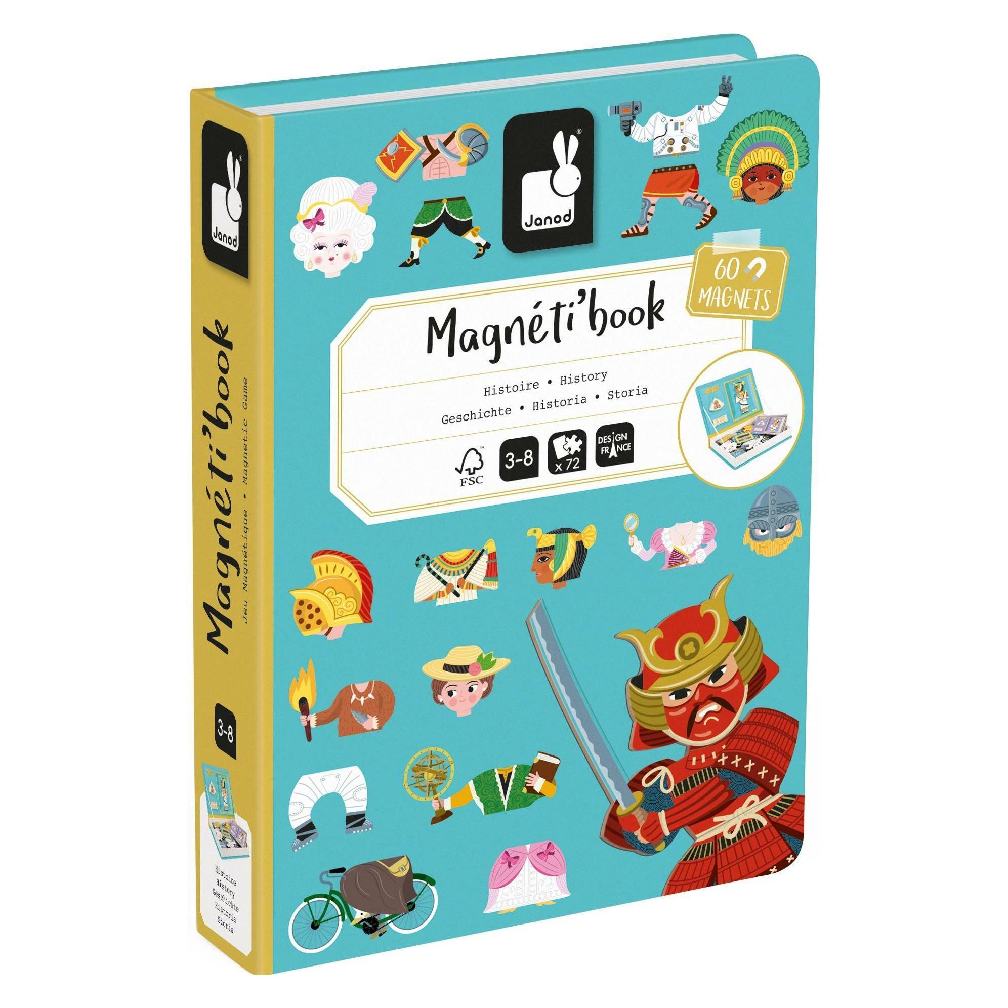 Janod Magnetbuch Geschichte (Deutsch, 3 - 8 Jahre) (190.02598)