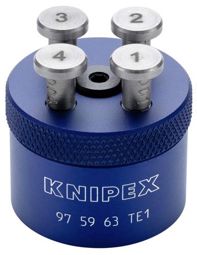 Knipex 97 59 63 TE1 Kontaktaufnahme Gedrehte Kontakte 0.08 bis 2.5mm²