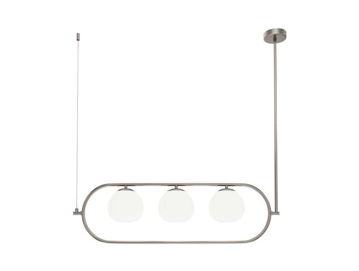 Pendelleuchte Erich Weiß/Nickelfarben max.40 Watt