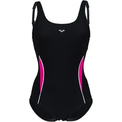 arena ALISSA Badeanzug Damen 581 - black-rose violet-wh 38