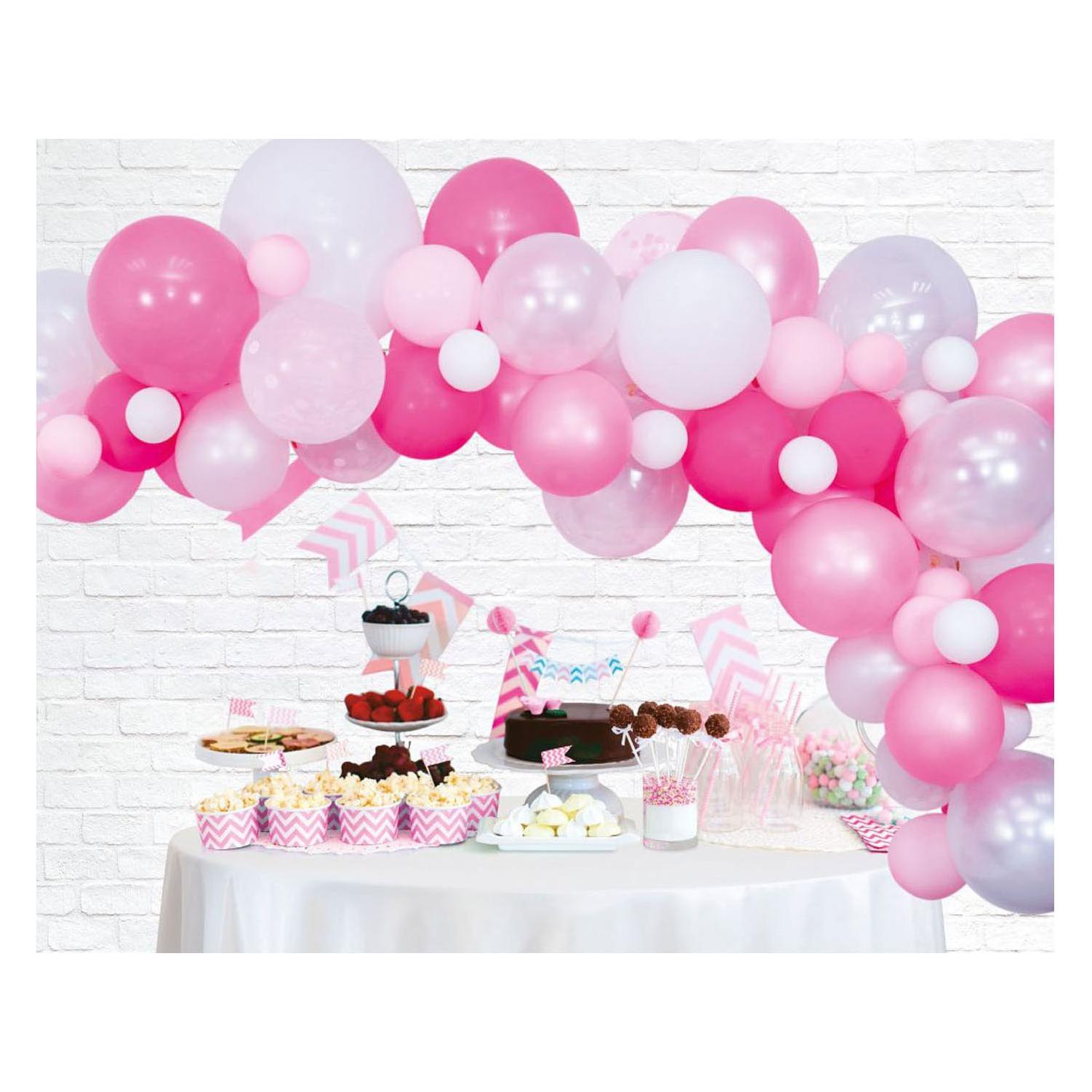 Globos Europe Ballonbogen-Set Rosa (GN6166)