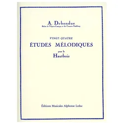 24 études mélodiques pour hautbois, Fachbücher von Albert Debondue