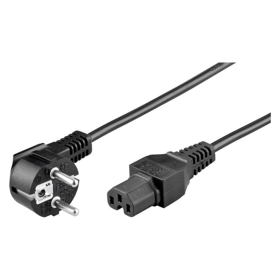 MicroConnect Power Cord CEE 7/7 - C15 1m (1 m) (PE01041)