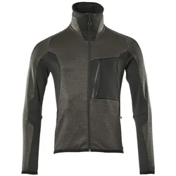 MASCOT Fleecepullover mit Reißverschluss ADVANCED Dunkelanthrazit / Schwarz XXL - 17103-316-1809-2XL - Dunkelanthrazit / Schwarz