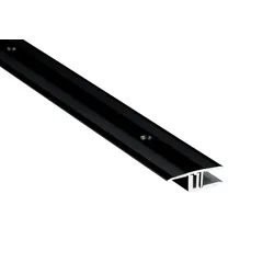 ter Hürne Leisten Übergangsprofil Schwarz Typ UES 716 1000x1x34 mm