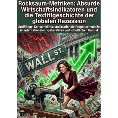 Rocksaum-Metriken: Absurde Wirtschaftsindikatoren und die Textilgeschichte der globalen Rezession, Taschenbuch von Lucas Biermann, Epubli,