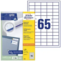 Avery Zweckform 6500er-Pack Universal Klebeetiketten »3666«
