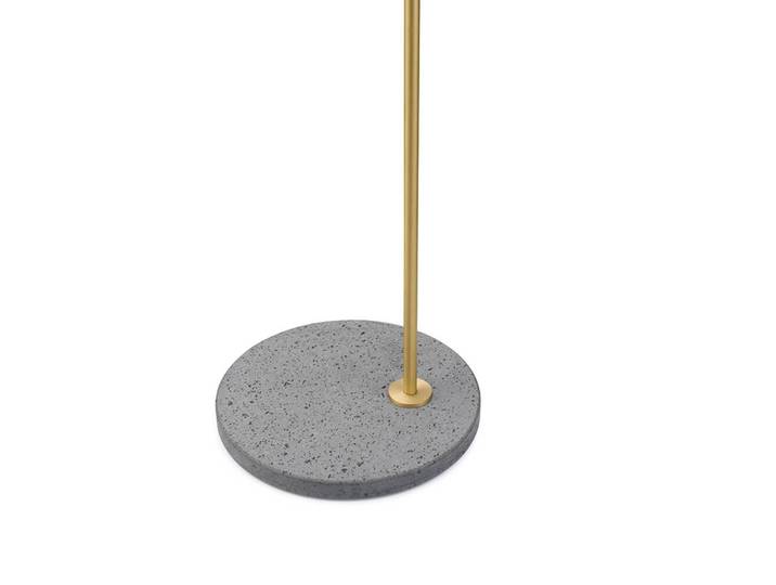 IC F1 Outdoor Brass (Grey Lava Marble) - FLOS - Terrasse - Métal