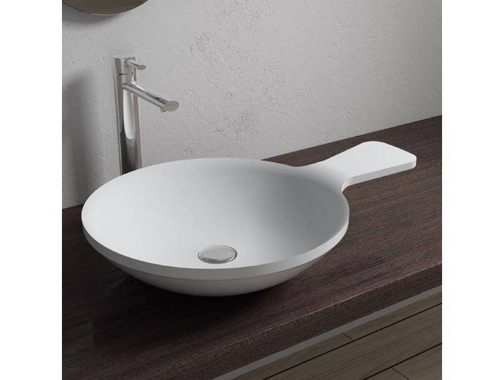 Vasque à poser cuillère très originale en solid surface SDV12
