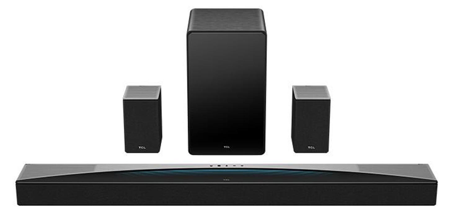 TCL Q Q85H, 7.1.4 Kanäle, 510 W, DTS-HD Master Audio, DTS:X, Dolby Atmos, Dolby Audio, Dolby Digital, Dolby Digital Plus, Dolby..., Bass, Spiel, Film, Musik, Nacht, Sport, Standard, Treble, Voice, 860 W, 48 kHz