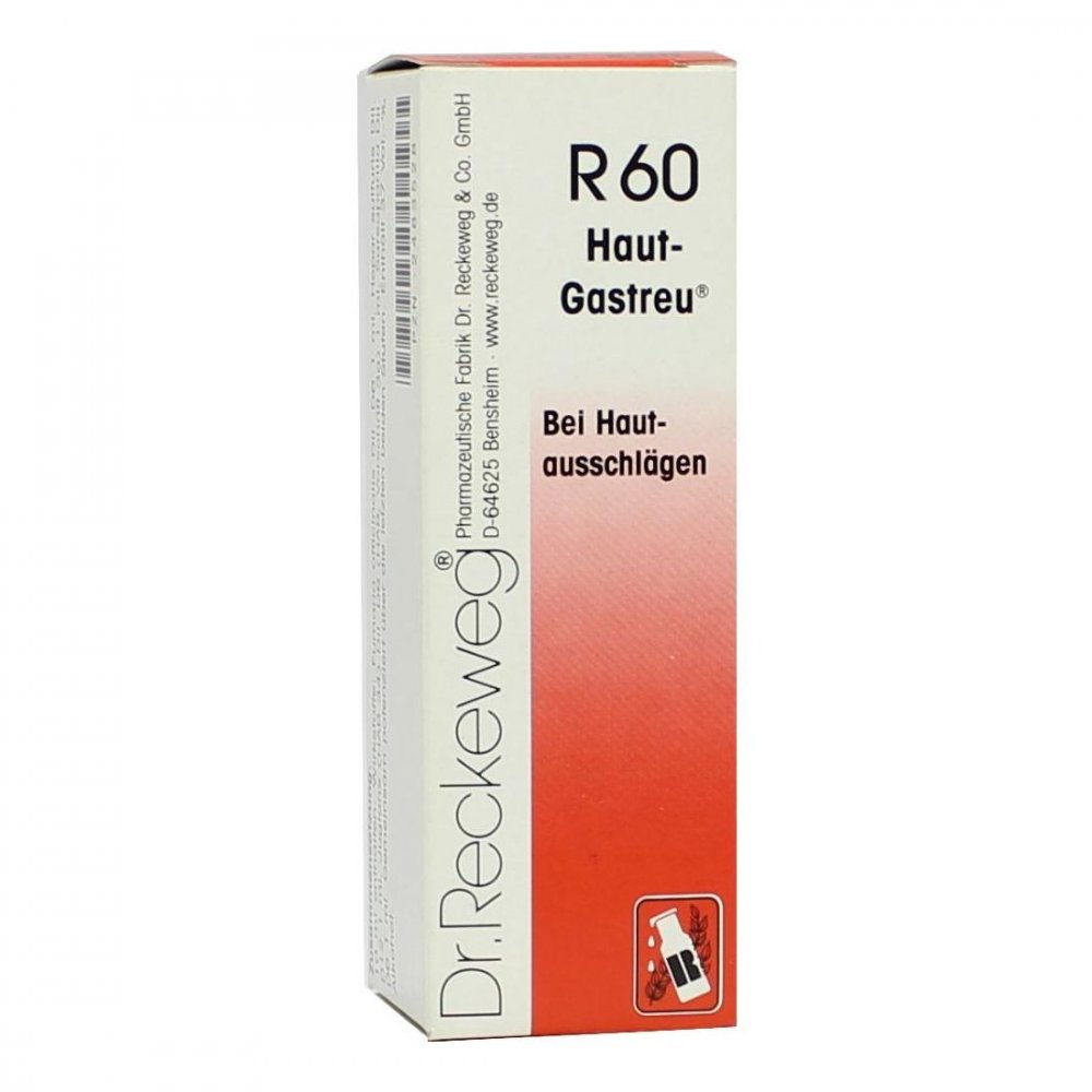 Dr.RECKEWEG & Co. GmbH Haut Gastreu R60 Tropfen zum Einnehmen 02483528