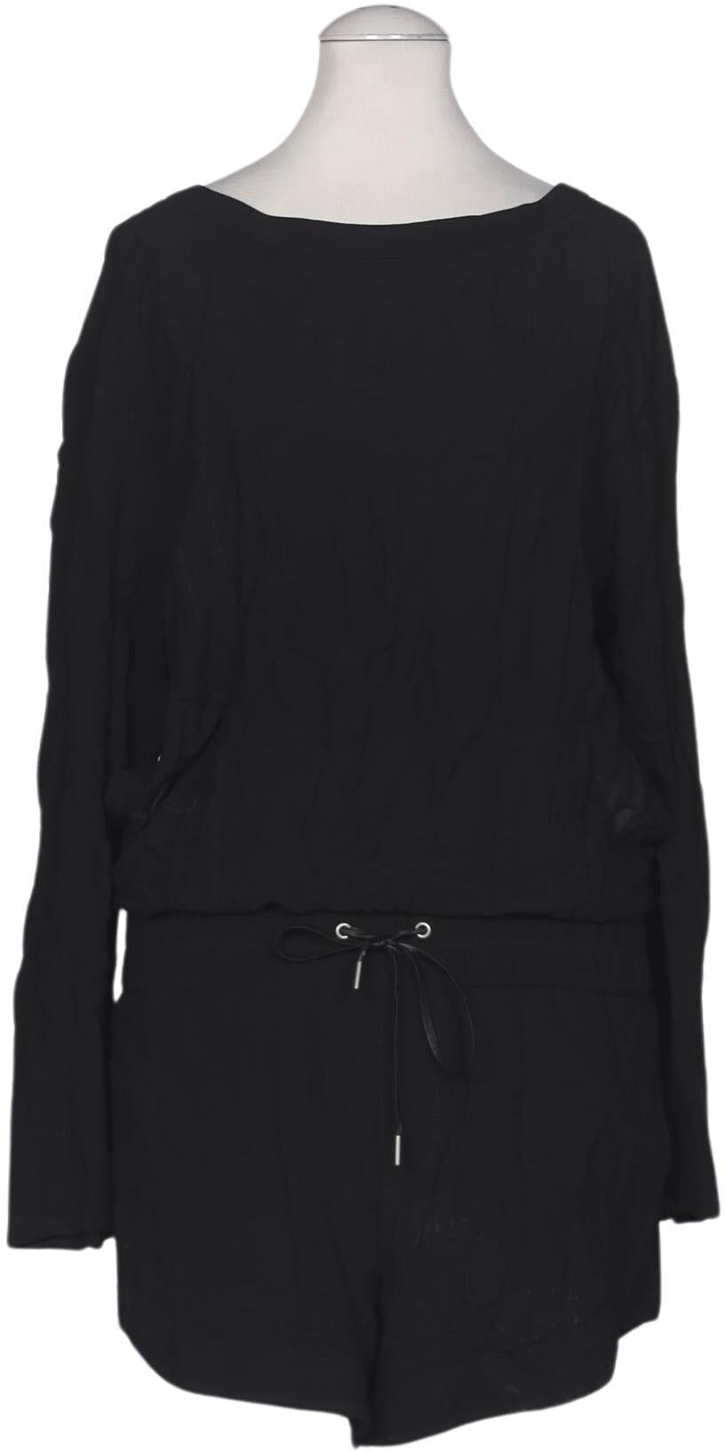 Helmut Lang Damen Overall oder Jumpsuit, Schwarz, Gr. S, Synthetik / Elasthan / Viskose - Second Hand
