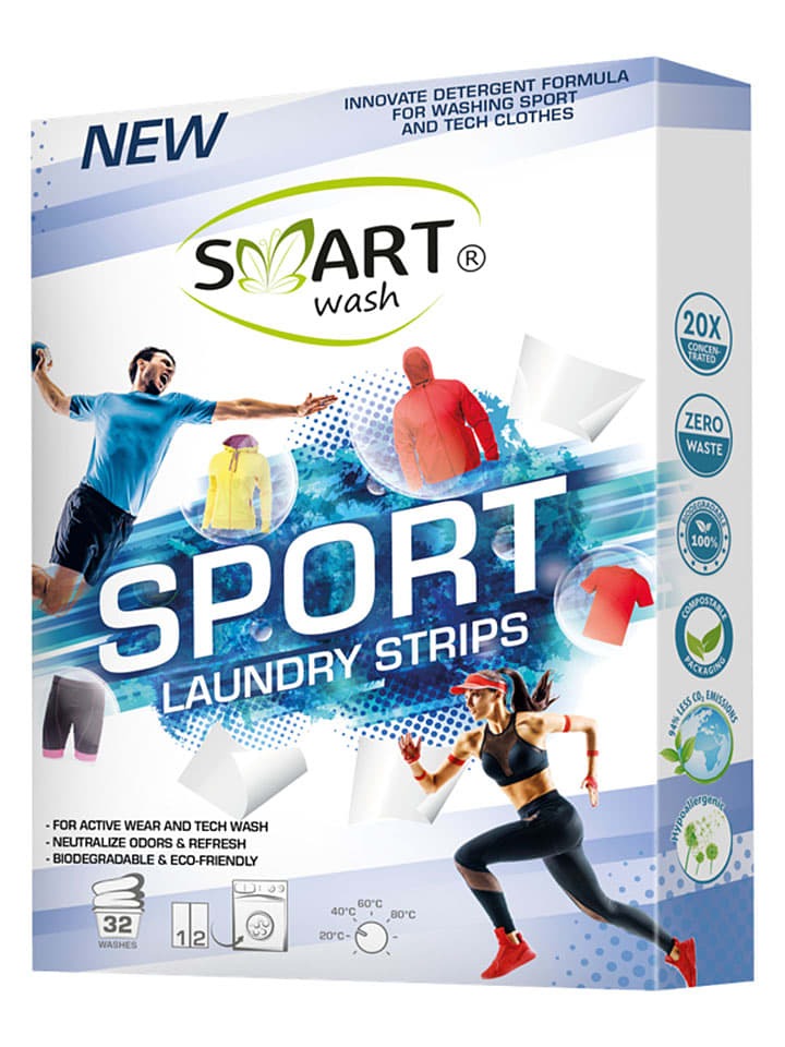 SMART wash Waschstreifen ''Sport'' - 32 Stück - onesize