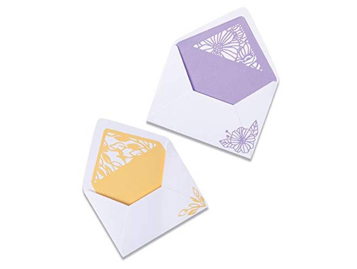 Sizzix Thinlits Die Set 10PK Envelop Liners, Delicaat, One Size