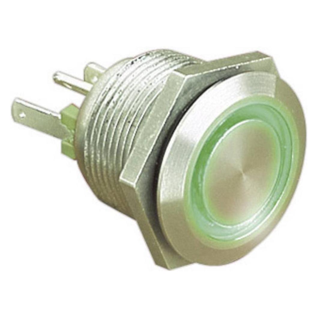 Bulgin Drucktaster PB LED Grün IP66 (MPI002/28/GN)