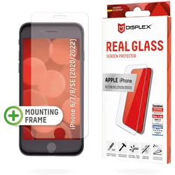 DISPLEX Panzerglas (10H, 2D) für Apple iPhone 6/7/8/SE (2020/2022)