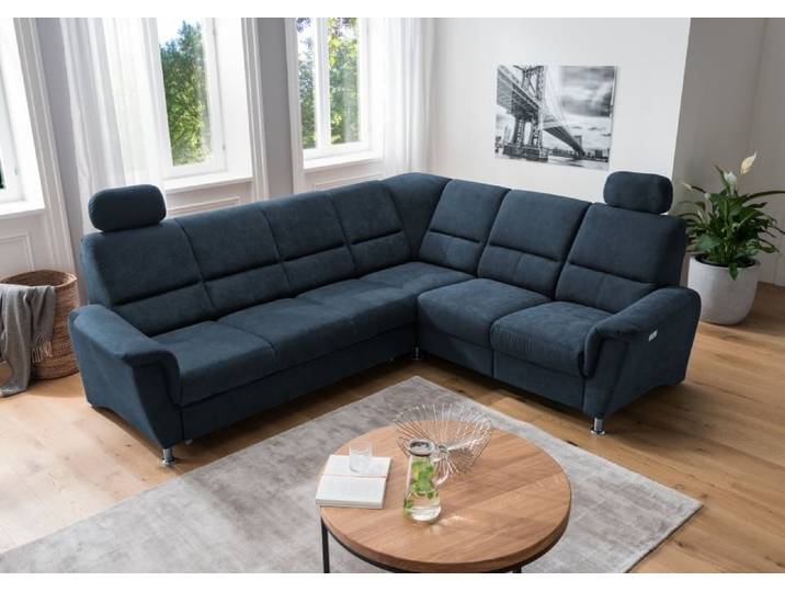 Myhomelando Ecksofa Paris, mit elektronischer Relaxfunktion, Schlaffunktion, USB Anschluß