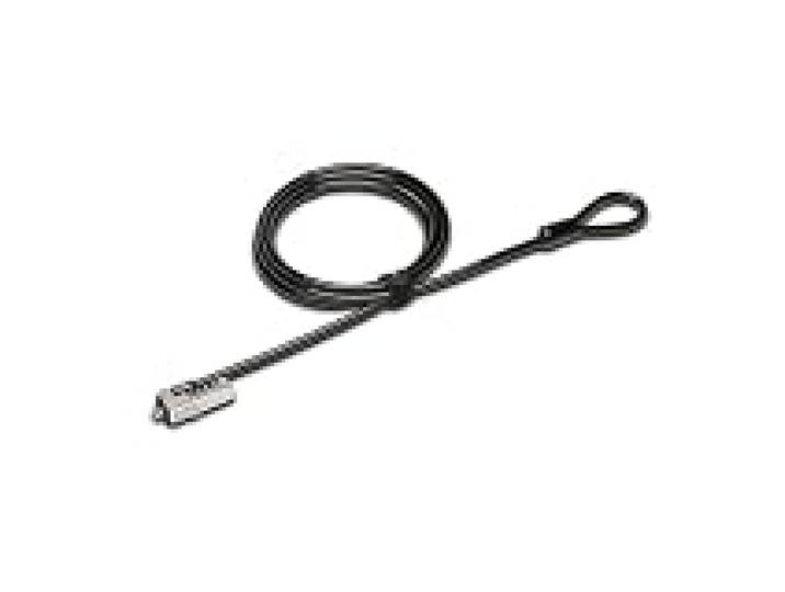 Kensington - Verrou de Sécurité à Combinaison pour Encoche Standard, Câble Antivol de 1,8 m en Acier au Carbone, Cadenas Pivotant pour Ordinateurs Portables & Appareils (K60628WW)