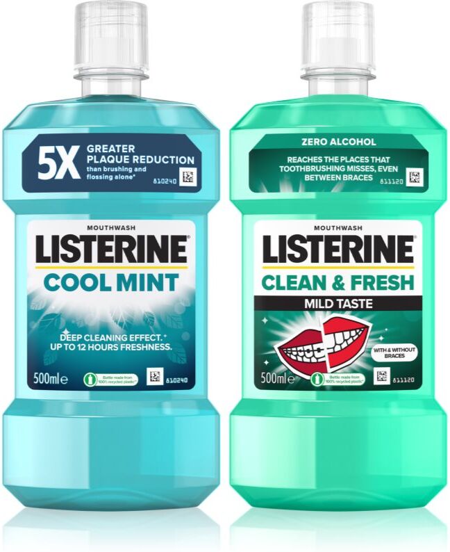 Listerine Duopack mouthwash economy pack