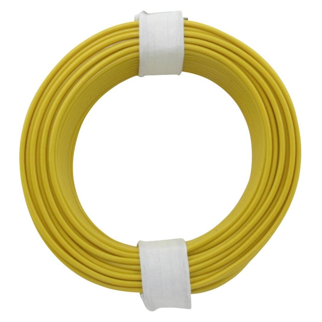 Donau Kupferschalt-Draht 10m Gelb (10 m) (105-3)