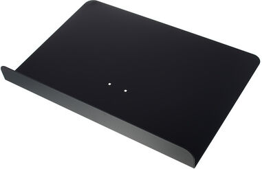 K&M 118 Desk Only Aluminium Noir