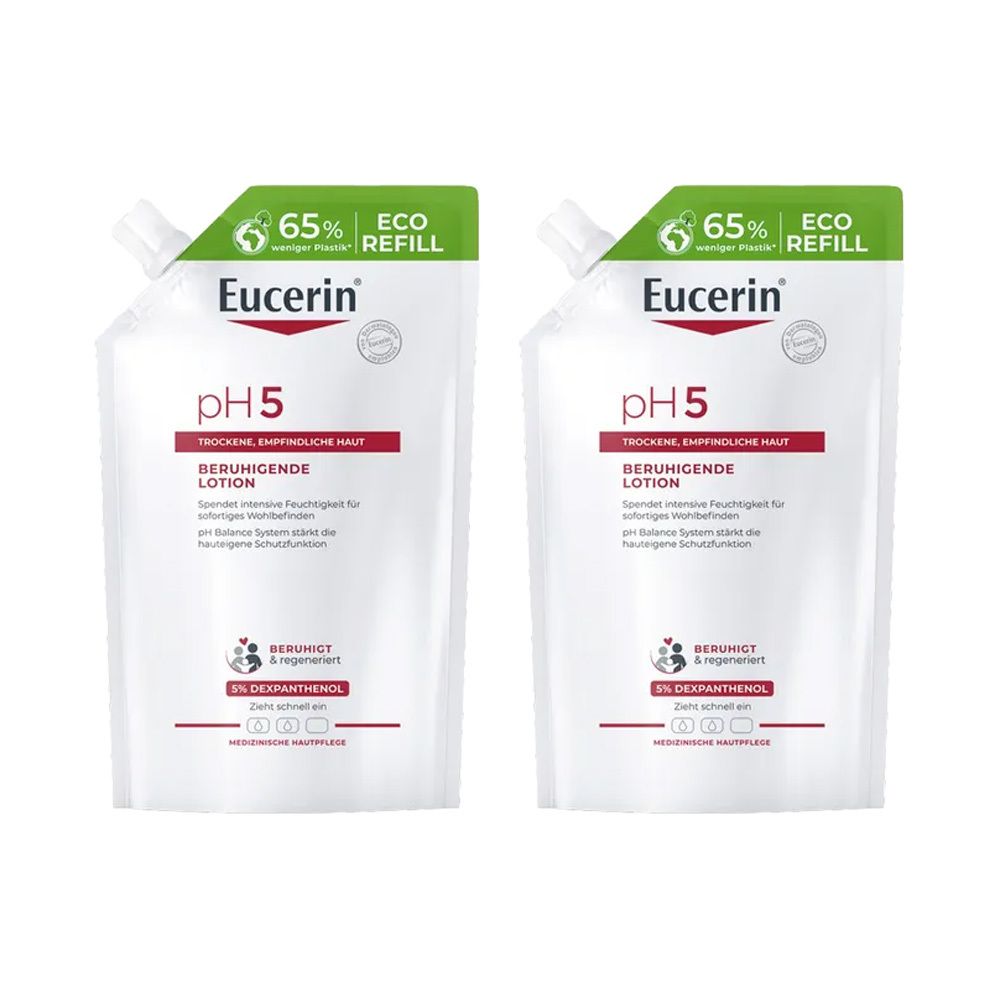 Eucerin pH5 Lotion empfindliche Haut Nachfüll 2x400 ml