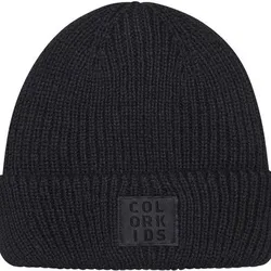 COLOR KIDS Color Kids Kinder Mütze Beanie W. Wool, Größe 50 in Grau Grau