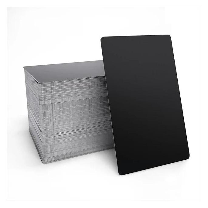 XTool Frosted Black Aluminum Business Cards (300pcs) (Zubehör) (P5020247)