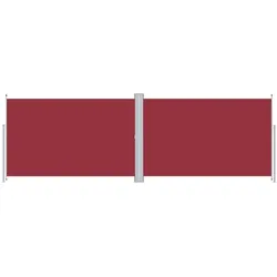 vidaXL Einziehbare Seitenmarkise Rot 200x600 cm Helios Outdoor-Modell