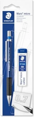 STAEDTLER Druckbleistift 775 07 + Minen Blisterkarte
