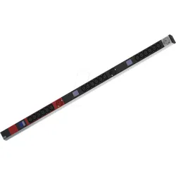 BACH 800.2399 - PDU, 19", 1HE, 18x C13, 3x Schutzkontakt, Leistungsmessung