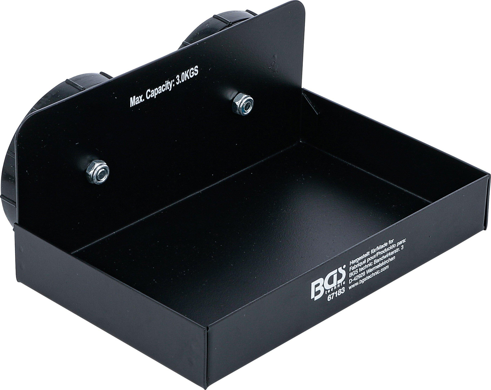 BGS technic Magnetische opbergbak 180 x 115 x 30 mm