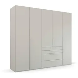 rauch ORANGE Kleiderschrank Purisma 251 x 223 cm Dekor Seidengrau