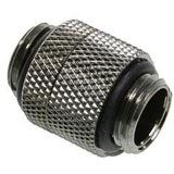 BitsPower Adapter gerade G1/4 Zoll AG auf G1/4 Zoll AG - drehbar, schwarz glänzend